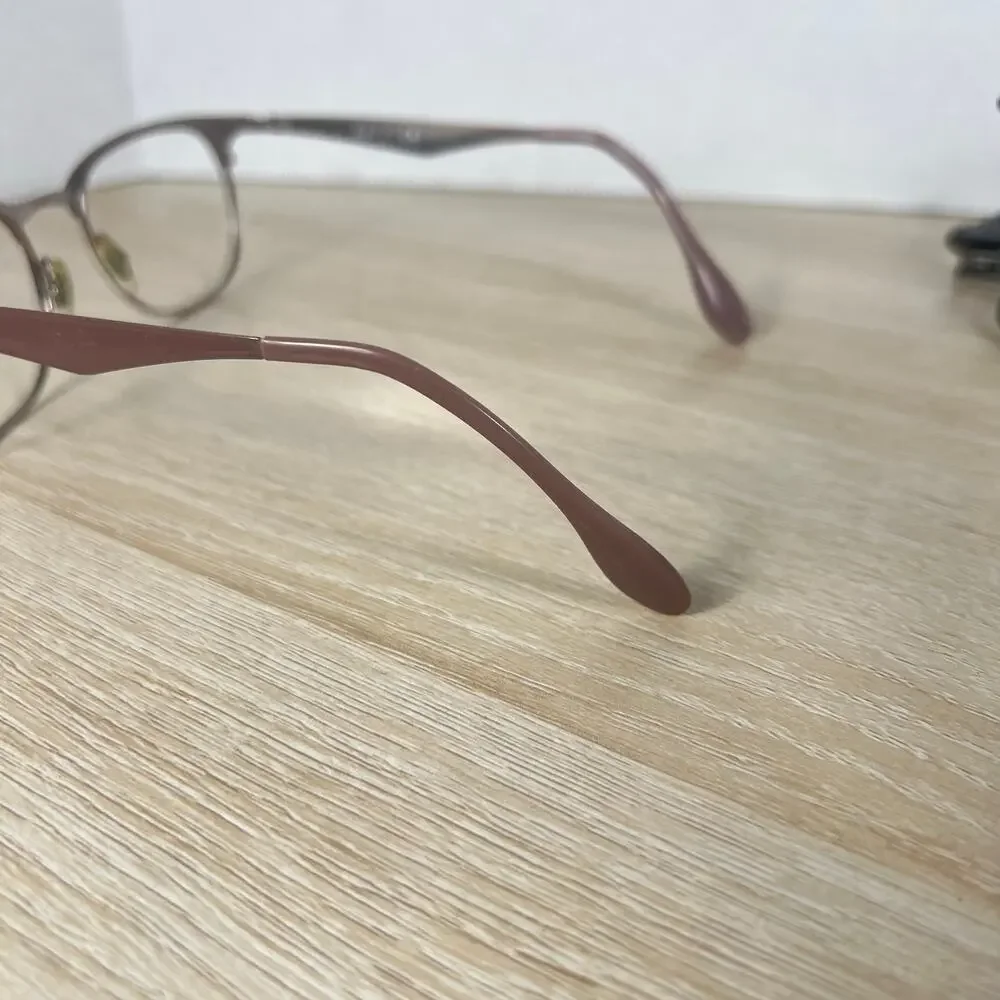 Ray-Ban RB6346 2973 Eyeglasses Tan Frames Only Metal 52-19-145